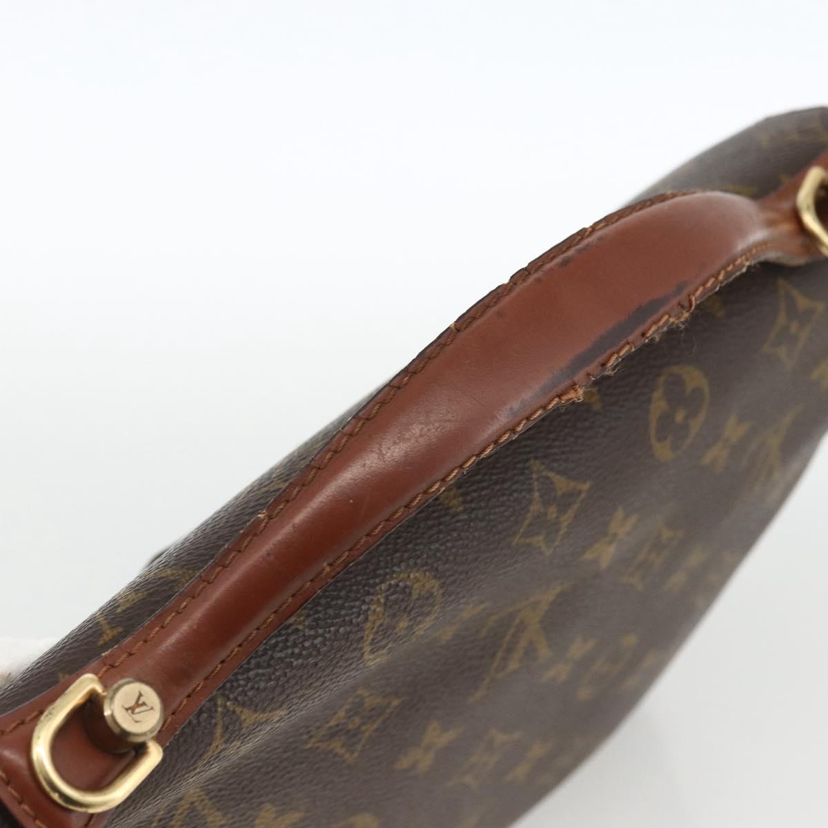 LOUIS VUITTON Monogram Monceau 28 Hand Bag 2way M51185 LV Auth ARZ613