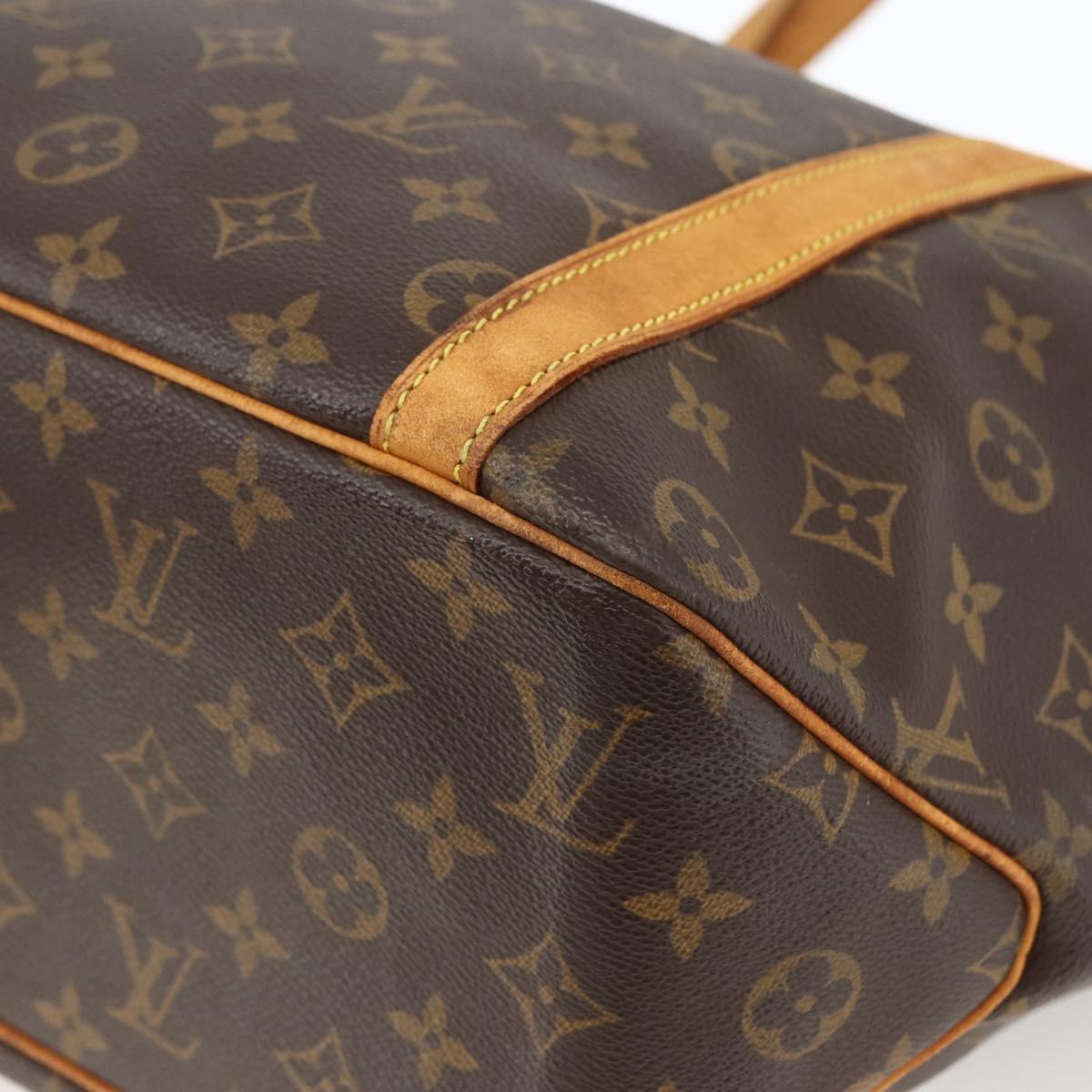 LOUIS VUITTON Monogram Sac Shopping Tote Bag M51108 LV Auth ARZ632