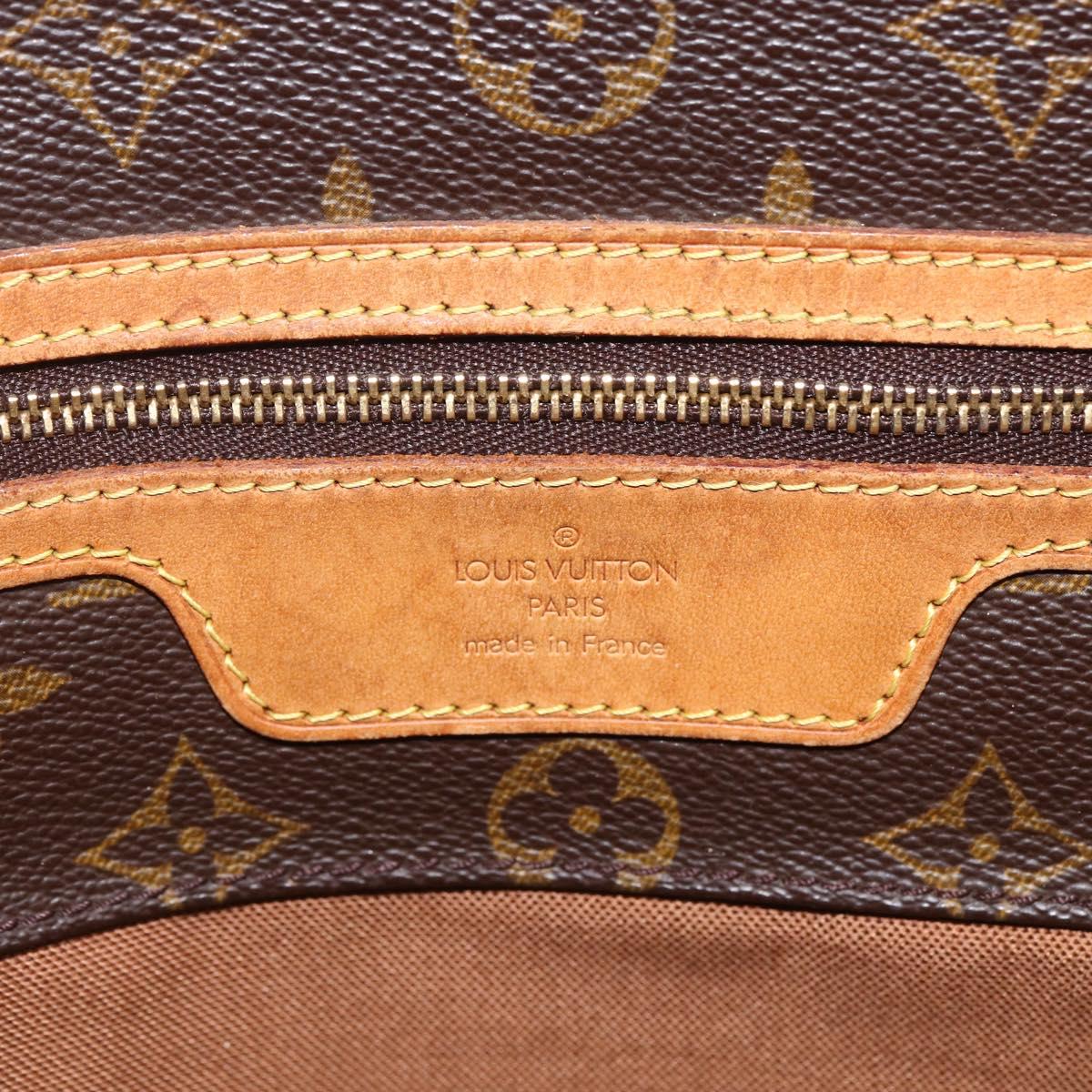 LOUIS VUITTON Monogram Sac Shopping Tote Bag M51108 LV Auth ARZ632