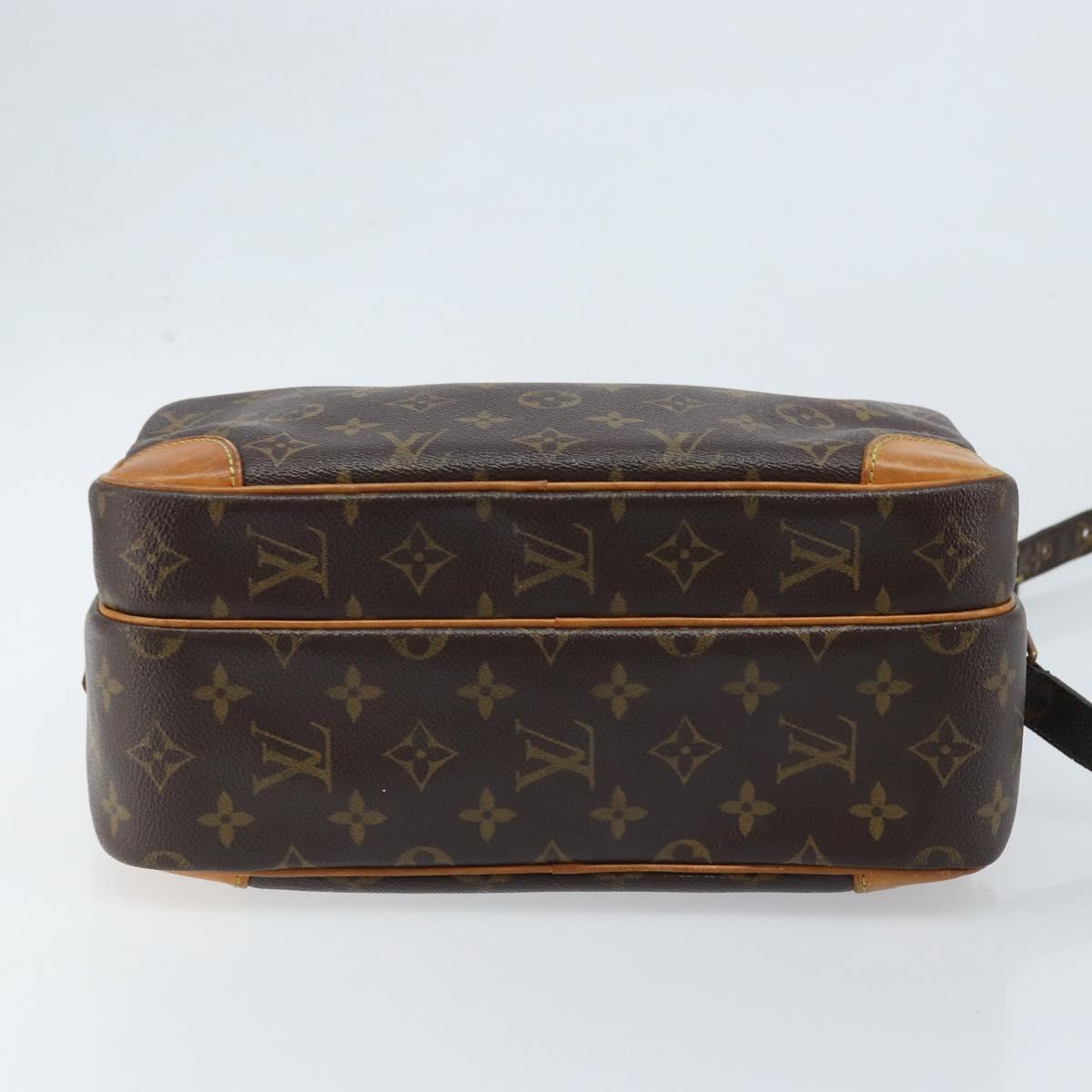 LOUIS VUITTON Monogram Nile Shoulder Bag M45244 LV Auth ARZ635