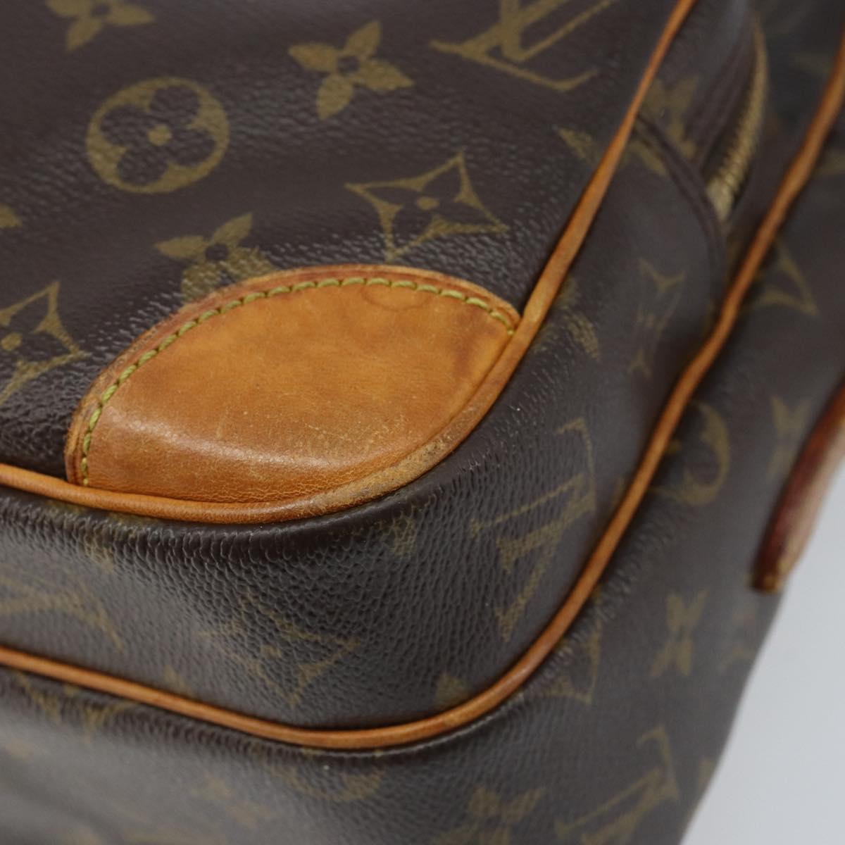 LOUIS VUITTON Monogram Nile Shoulder Bag M45244 LV Auth ARZ635