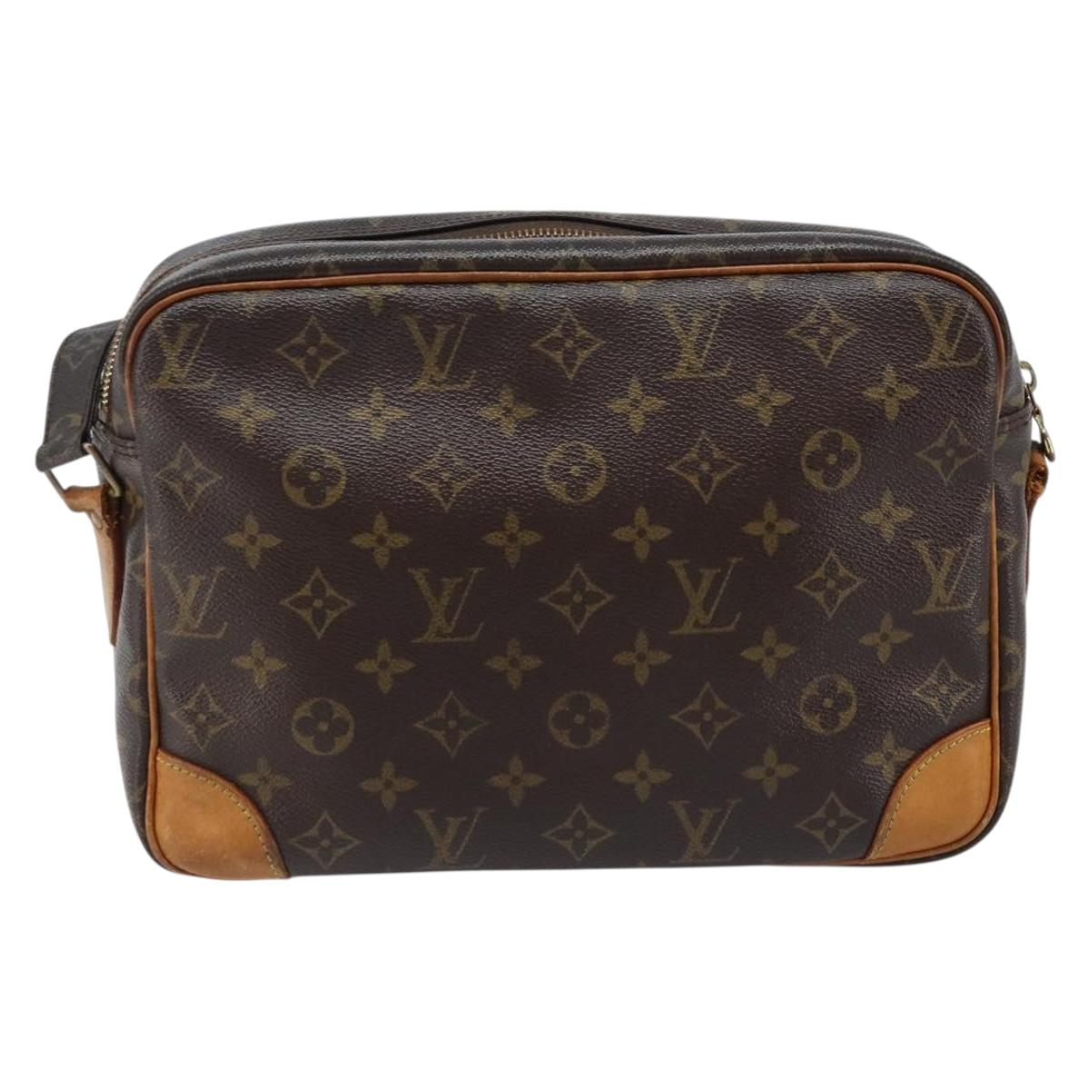 LOUIS VUITTON Monogram Nile Shoulder Bag M45244 LV Auth ARZ635