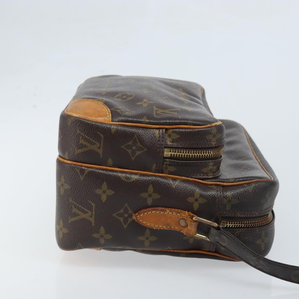 LOUIS VUITTON Monogram Nile Shoulder Bag M45244 LV Auth ARZ635