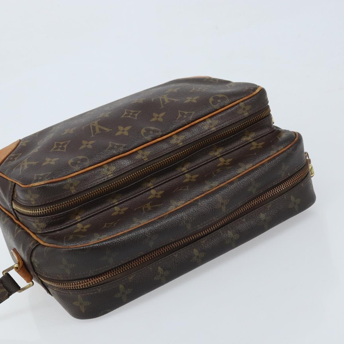 LOUIS VUITTON Monogram Nile Shoulder Bag M45244 LV Auth ARZ635