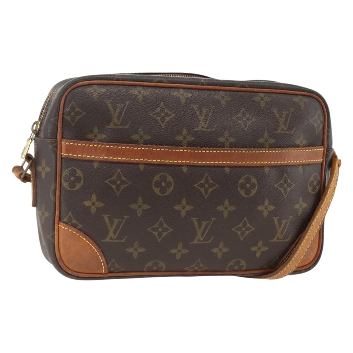 LOUIS VUITTON Monogram Trocadero 27 Shoulder Bag M51274 LV Auth ARZ636