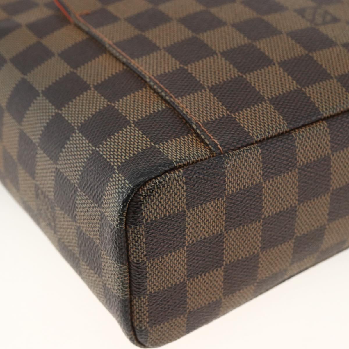 LOUIS VUITTON Damier Ebene Olaf PM Shoulder Bag N41442 LV Auth ARZ646