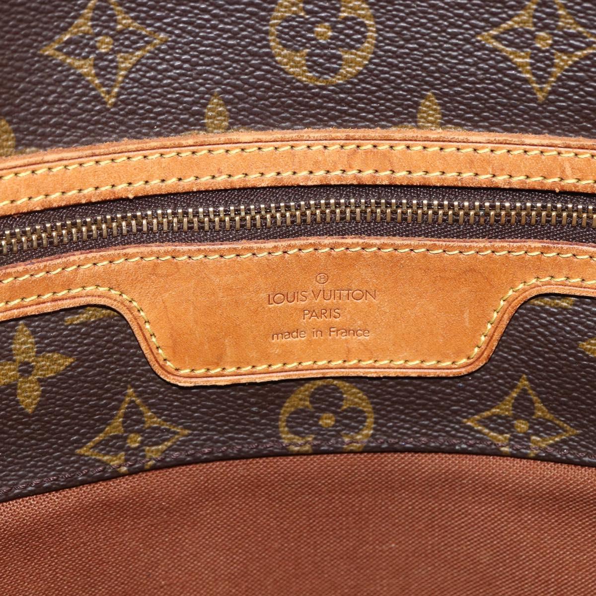 LOUIS VUITTON Monogram Sac Shopping Tote Bag M51108 LV Auth ARZ656
