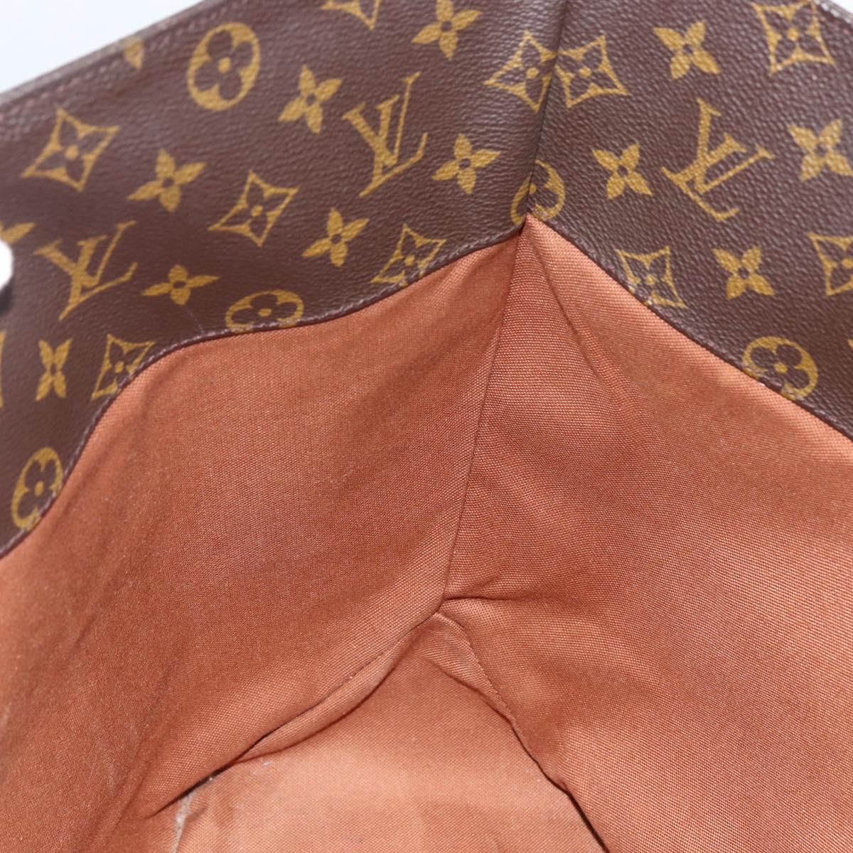 LOUIS VUITTON Monogram Sac Shopping Tote Bag M51108 LV Auth ARZ656