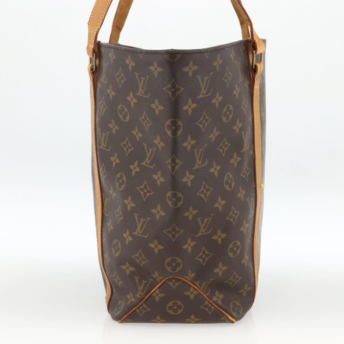 LOUIS VUITTON Monogram Sac Shopping Tote Bag M51108 LV Auth ARZ656