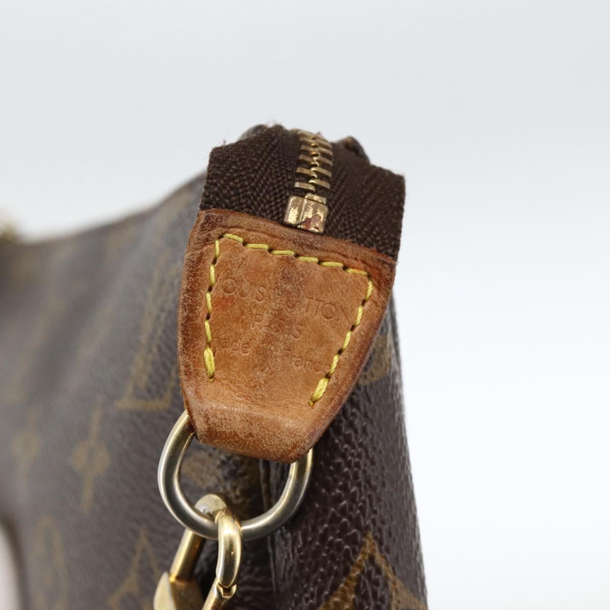 LOUIS VUITTON Monogram Pochette Accessoires Pouch M51980 LV Auth ARZ704