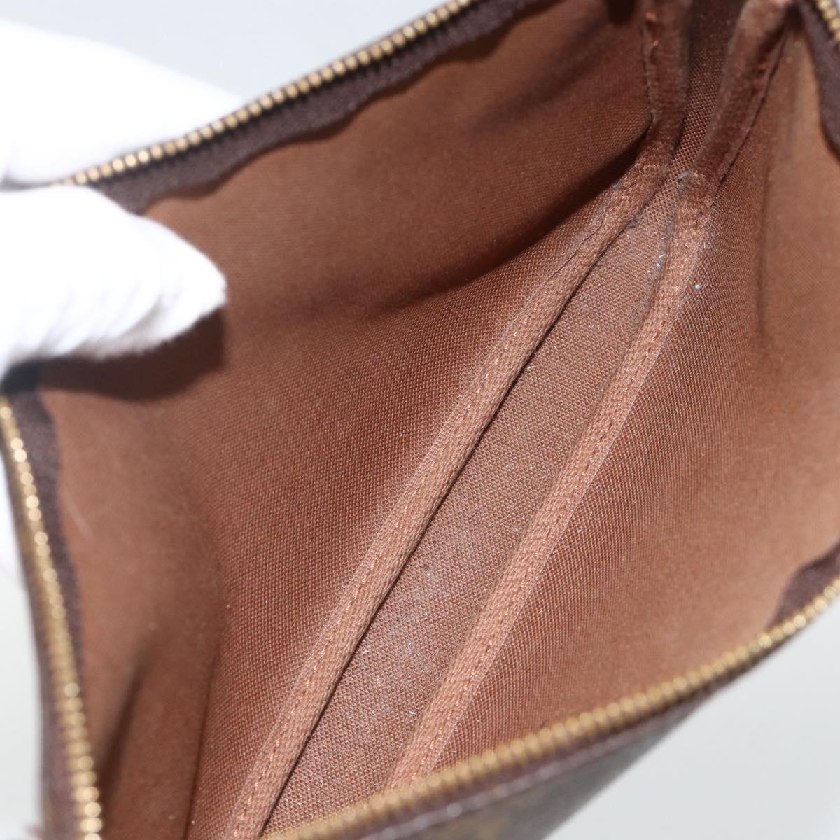 LOUIS VUITTON Monogram Pochette Accessoires Pouch M51980 LV Auth ARZ704