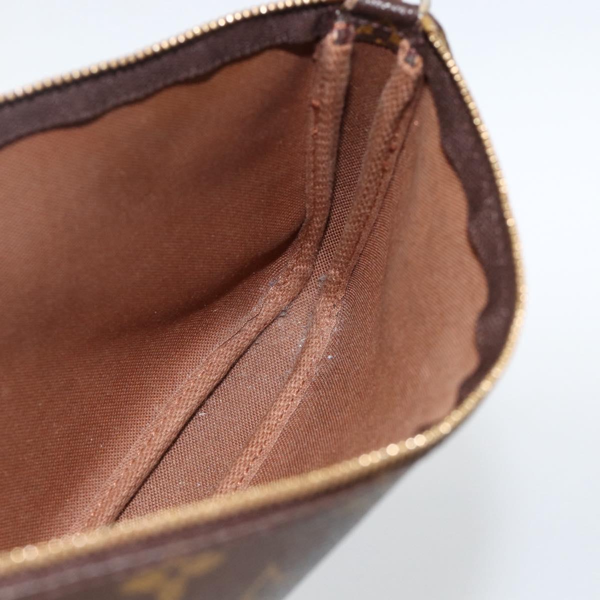 LOUIS VUITTON Monogram Pochette Accessoires Pouch M51980 LV Auth ARZ704