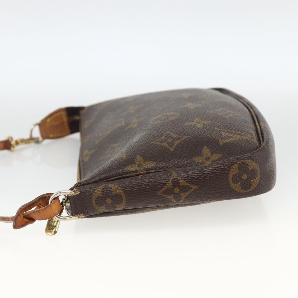LOUIS VUITTON Monogram Pochette Accessoires Pouch M51980 LV Auth ARZ704
