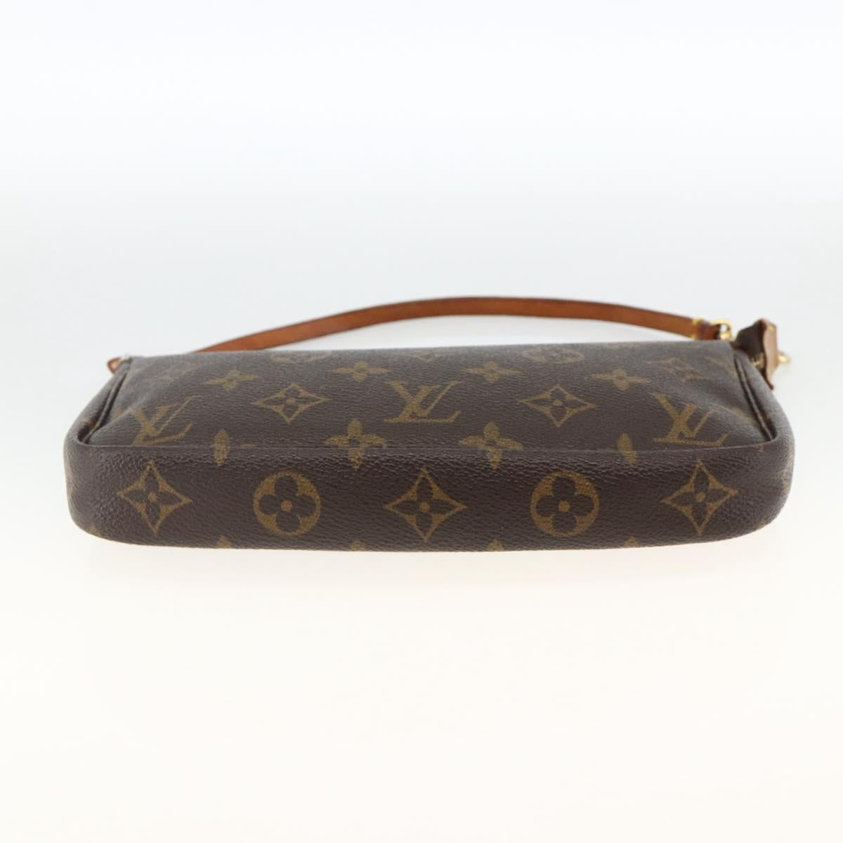 LOUIS VUITTON Monogram Pochette Accessoires Pouch M51980 LV Auth ARZ704
