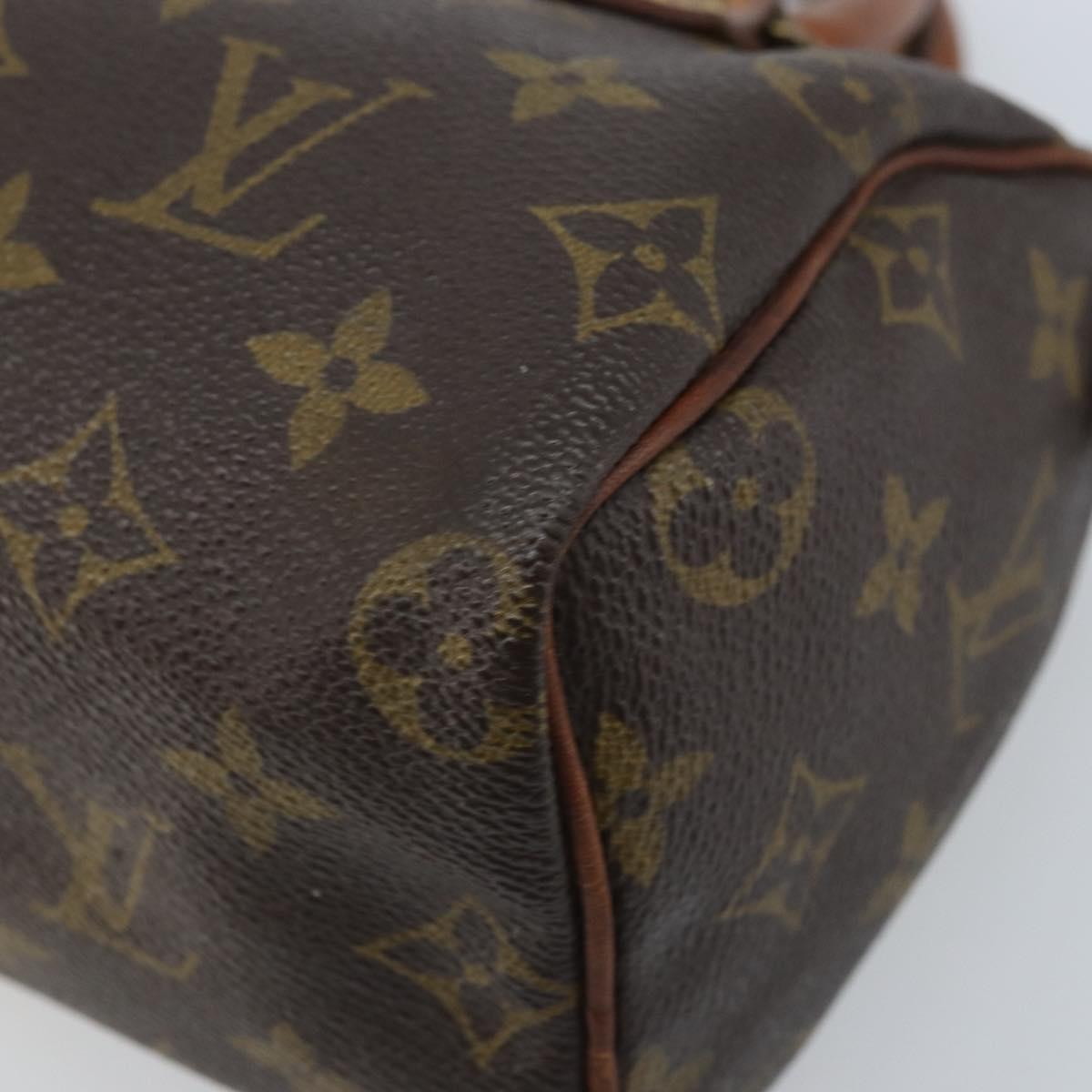 LOUIS VUITTON Monogram Mini Speedy Bandouliere Japon 88 Bag M99014 Auth ARZ749