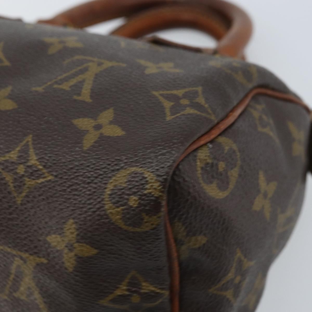 LOUIS VUITTON Monogram Mini Speedy Bandouliere Japon 88 Bag M99014 Auth ARZ749