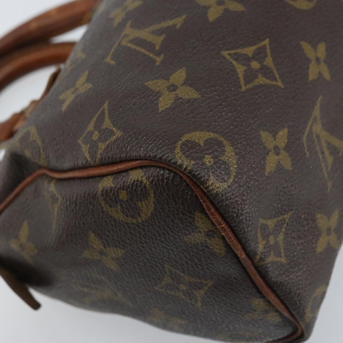 LOUIS VUITTON Monogram Mini Speedy Bandouliere Japon 88 Bag M99014 Auth ARZ749