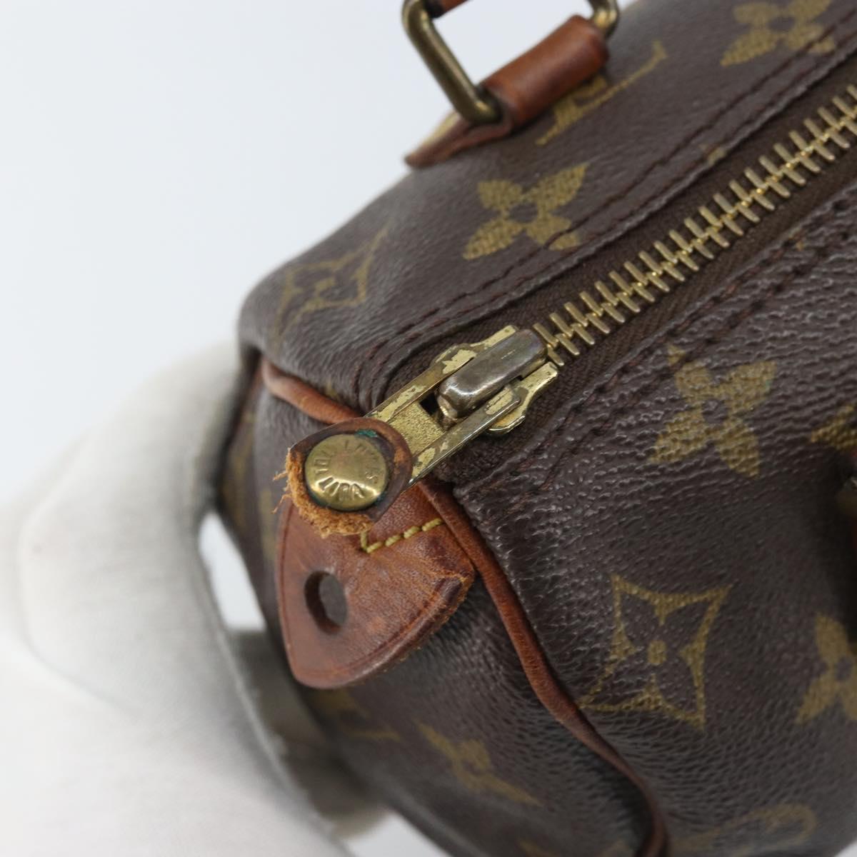 LOUIS VUITTON Monogram Mini Speedy Bandouliere Japon 88 Bag M99014 Auth ARZ749
