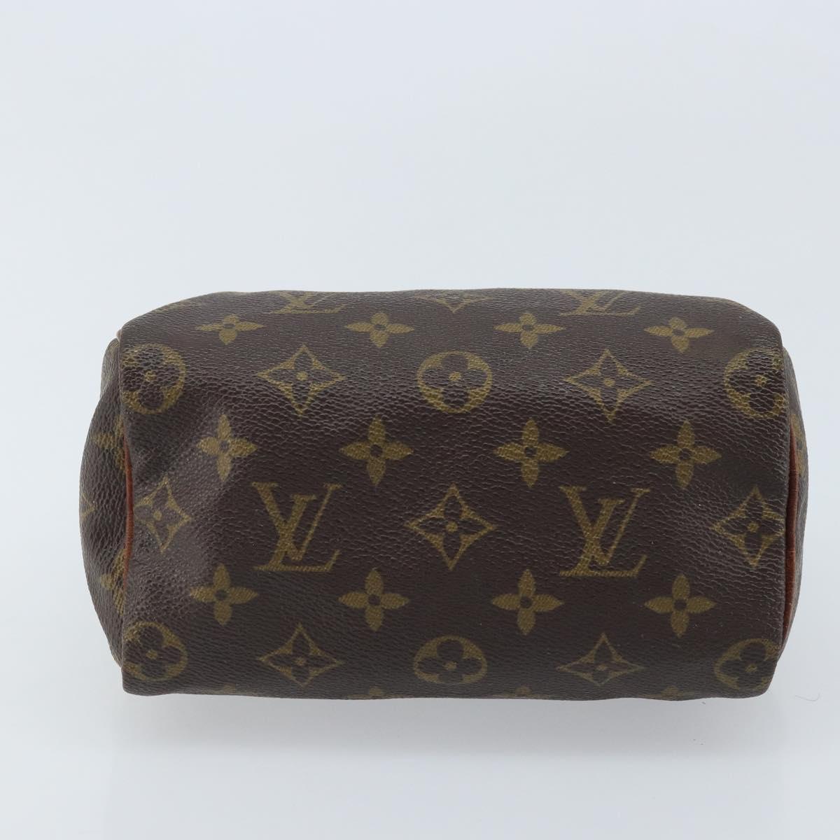LOUIS VUITTON Monogram Mini Speedy Bandouliere Japon 88 Bag M99014 Auth ARZ749