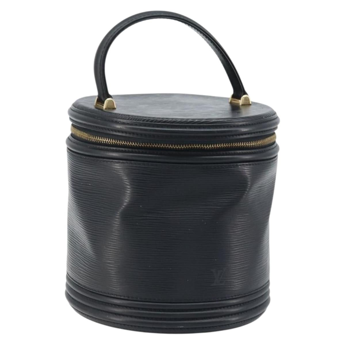 LOUIS VUITTON Epi Cannes Hand Bag Black M48032 LV Auth ARZ758