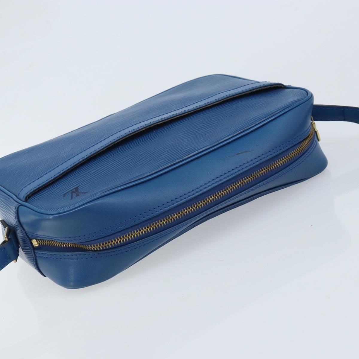 LOUIS VUITTON Epi Trocadero 27 Shoulder Bag Blue M52315 LV Auth ARZ762A