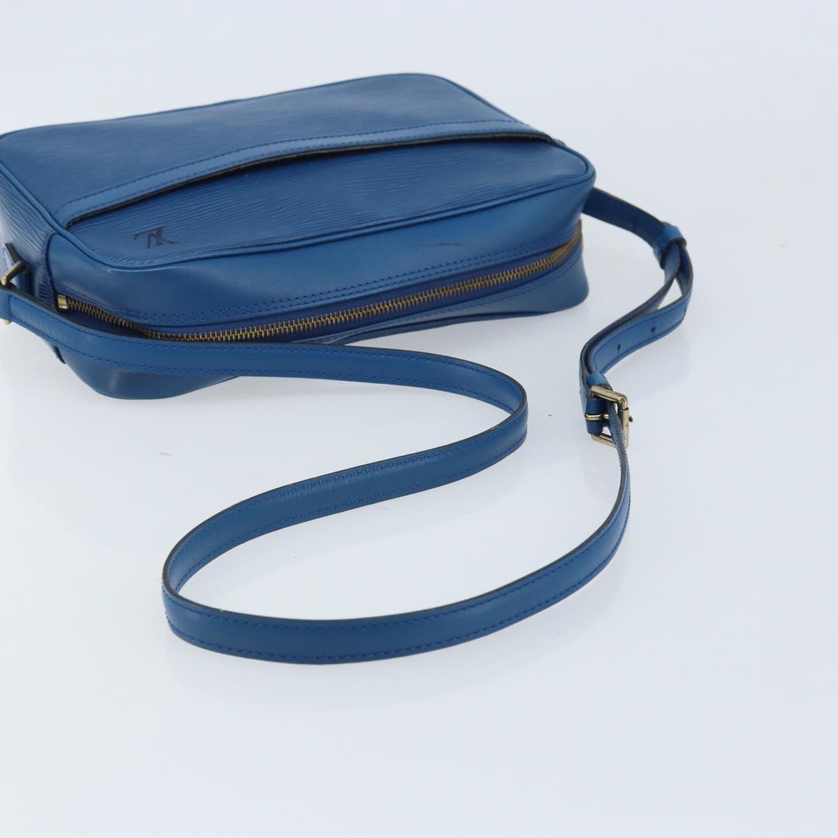 LOUIS VUITTON Epi Trocadero 27 Shoulder Bag Blue M52315 LV Auth ARZ762A