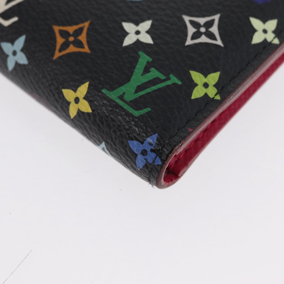 LOUIS VUITTON Monogram Multicolor Portefeuille Eugenie Wallet M93738 Auth ARZ778