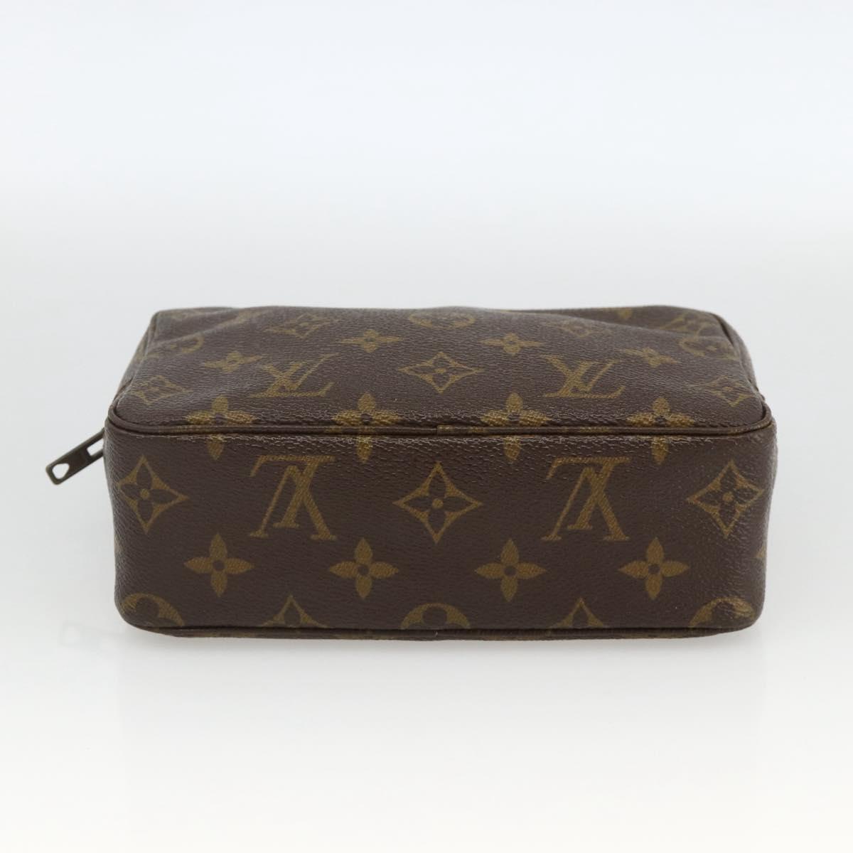 LOUIS VUITTON Monogram Trousse Toilette 18 Pouch M47526 LV Auth ARZ813