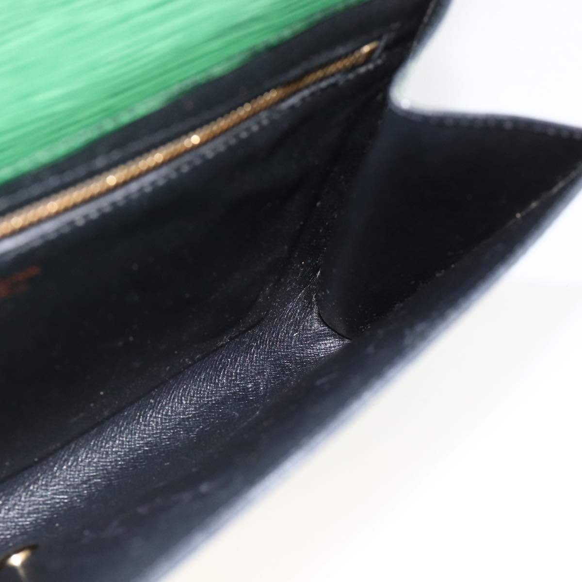 LOUIS VUITTON Epi Art Deco Clutch Bag Green M52634 LV Auth ARZ821