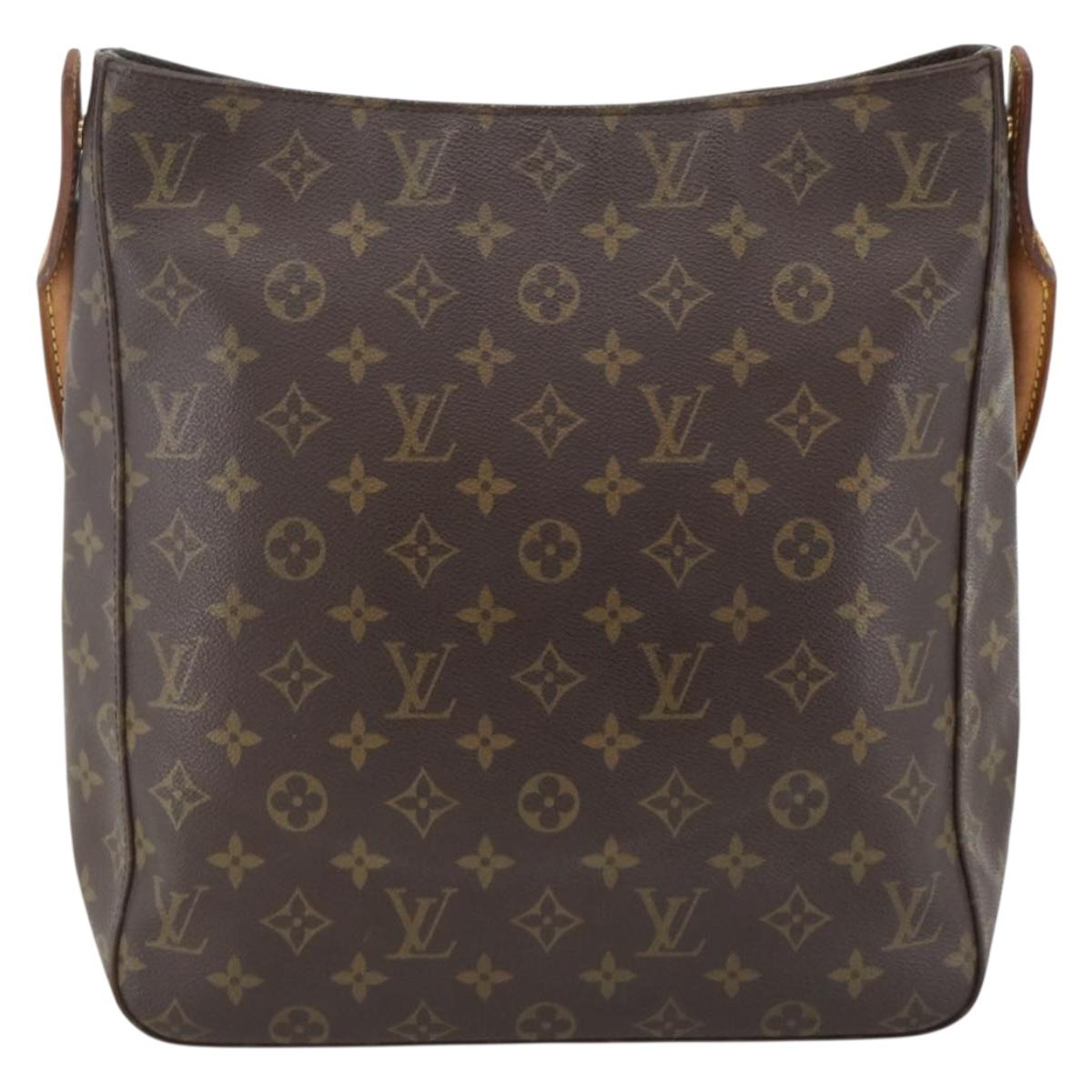 LOUIS VUITTON Monogram Looping GM Shoulder Bag M51145 LV Auth ARZ845