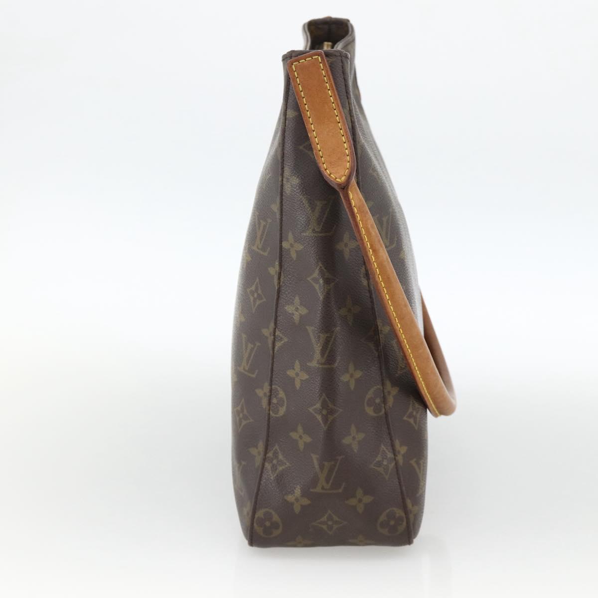 LOUIS VUITTON Monogram Looping GM Shoulder Bag M51145 LV Auth ARZ845