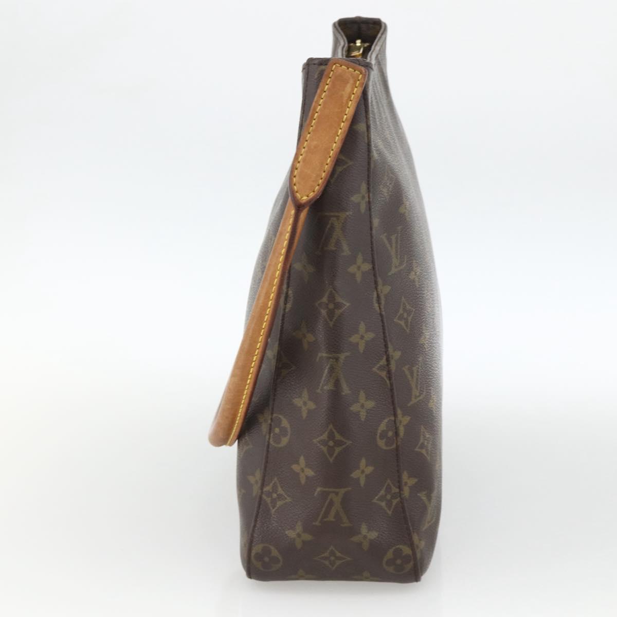 LOUIS VUITTON Monogram Looping GM Shoulder Bag M51145 LV Auth ARZ845