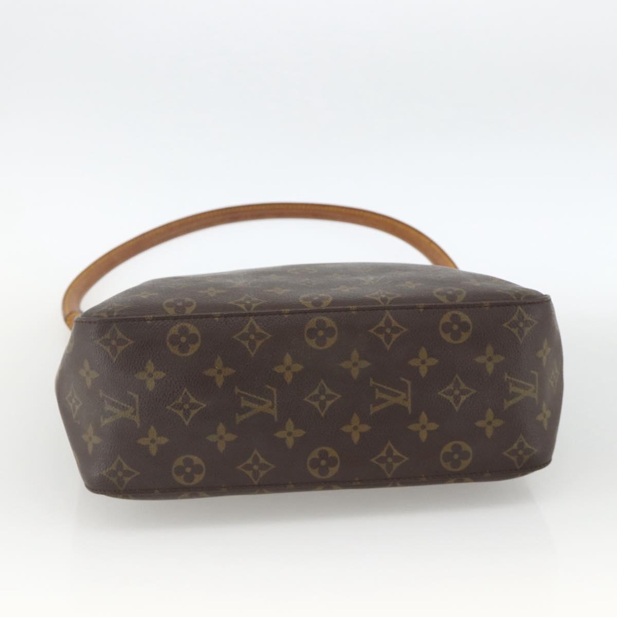 LOUIS VUITTON Monogram Looping GM Shoulder Bag M51145 LV Auth ARZ845