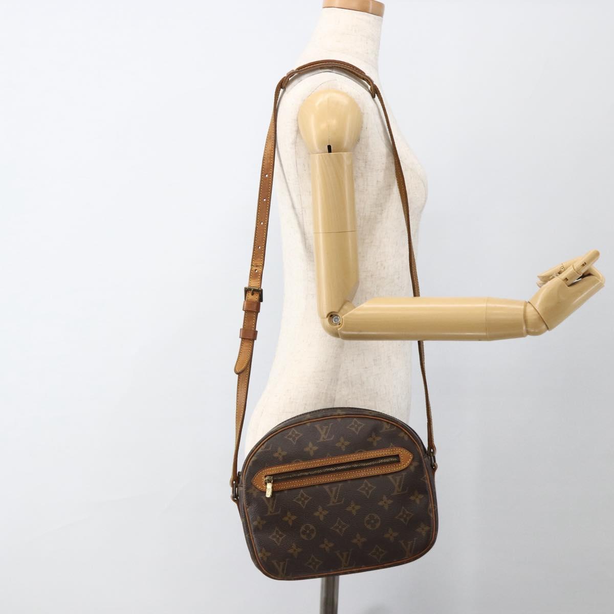 LOUIS VUITTON Monogram Senlis Shoulder Bag M51222 LV Auth ARZ851