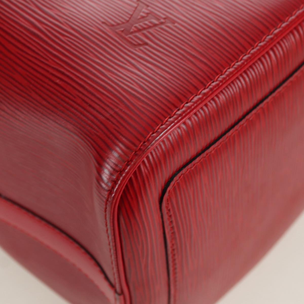 LOUIS VUITTON Epi Speedy 35 Hand Bag Castilian Red M42997 LV Auth ARZ854V