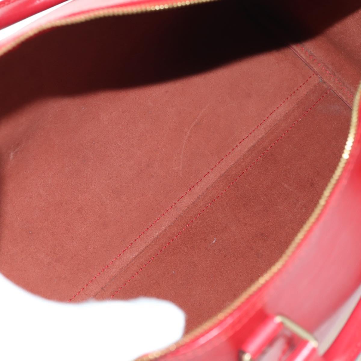 LOUIS VUITTON Epi Speedy 35 Hand Bag Castilian Red M42997 LV Auth ARZ854V