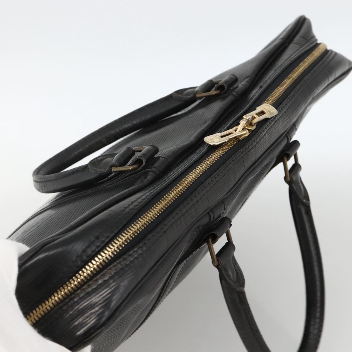 LOUIS VUITTON Epi Porte Documents Voyage Business Bag Black M40321 Auth ARZ858