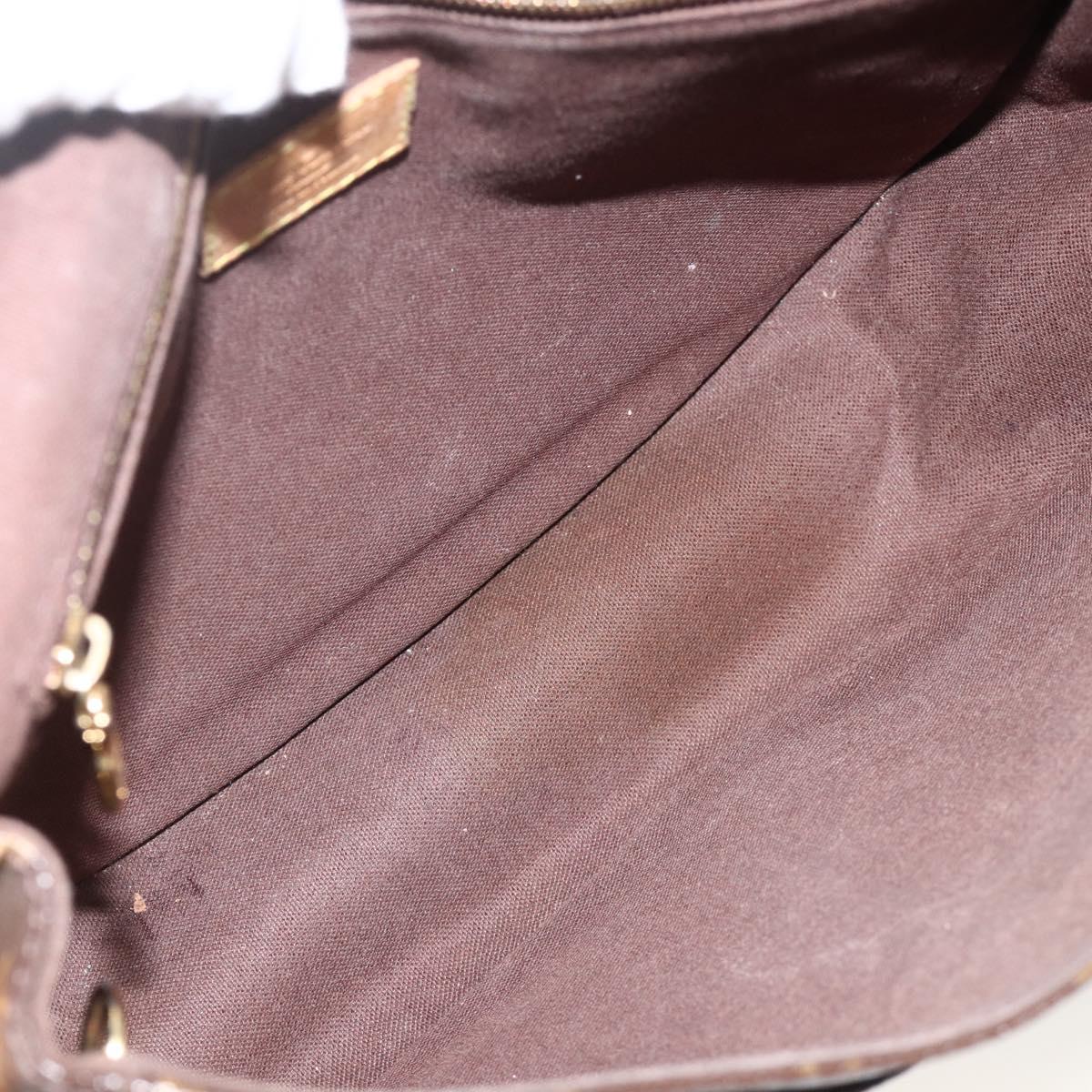 LOUIS VUITTON Monogram Menilmontant PM Shoulder Bag M40474 LV Auth ARZ861