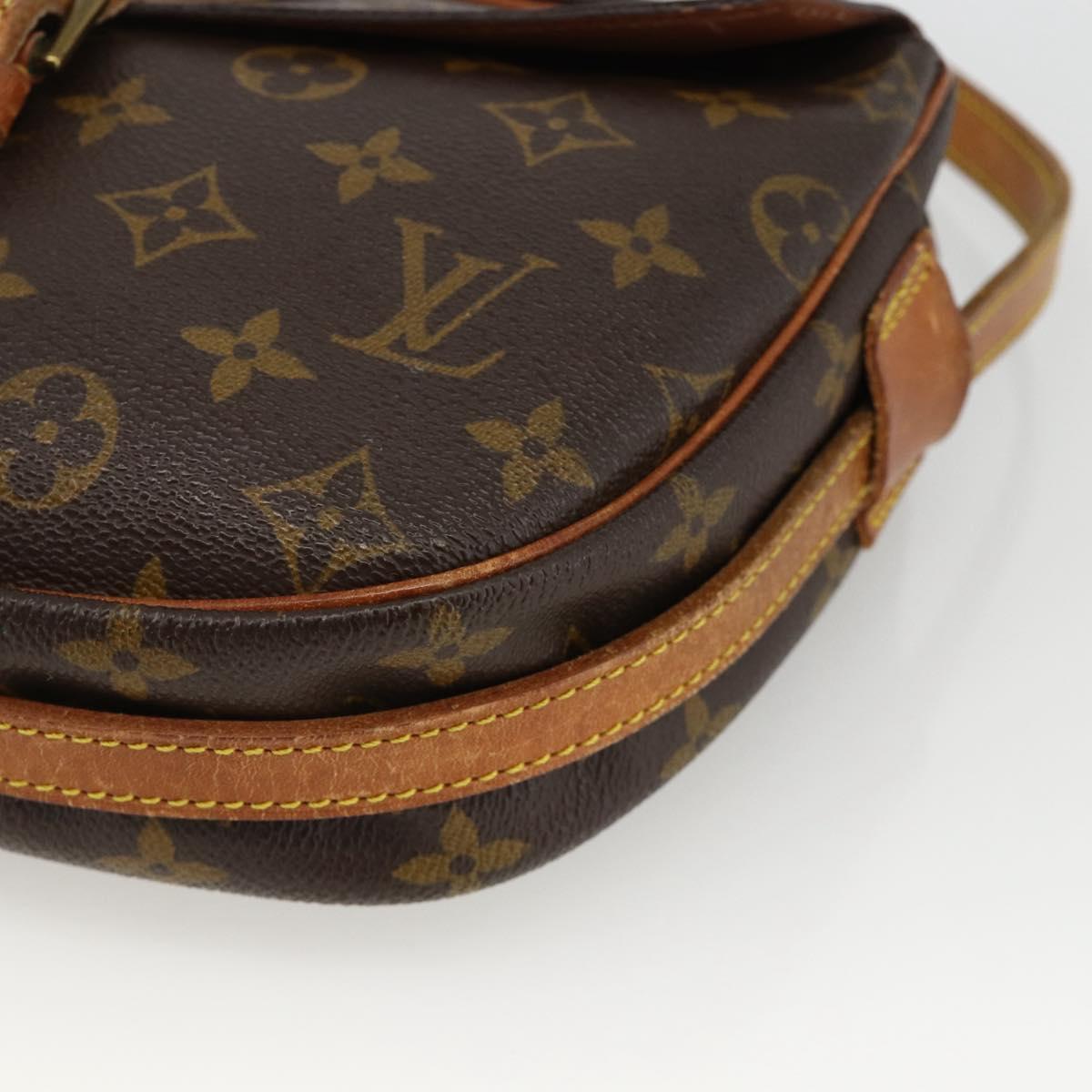 LOUIS VUITTON Monogram Jeune Fille MM Shoulder Bag M51226 LV Auth ARZ864