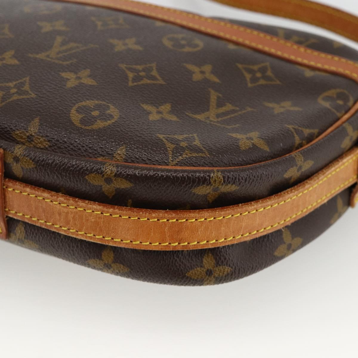 LOUIS VUITTON Monogram Jeune Fille MM Shoulder Bag M51226 LV Auth ARZ864