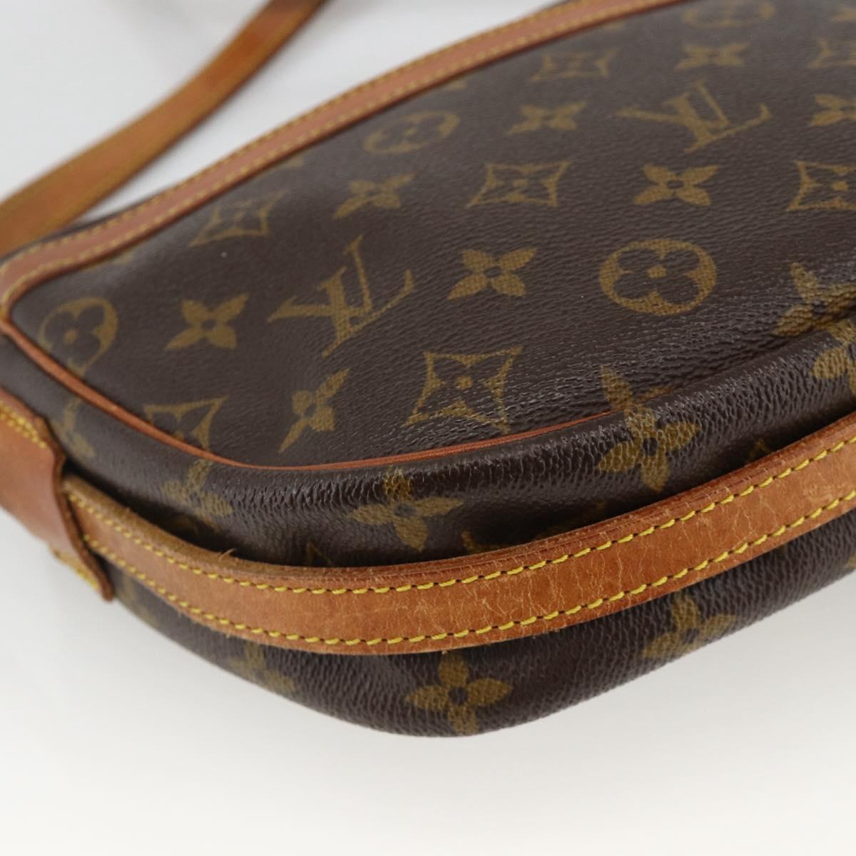 LOUIS VUITTON Monogram Jeune Fille MM Shoulder Bag M51226 LV Auth ARZ864