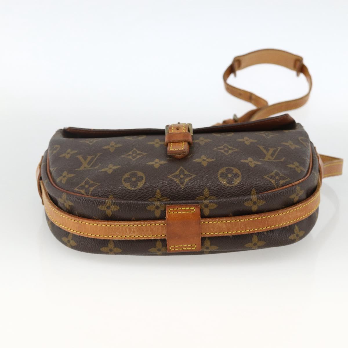 LOUIS VUITTON Monogram Jeune Fille MM Shoulder Bag M51226 LV Auth ARZ864