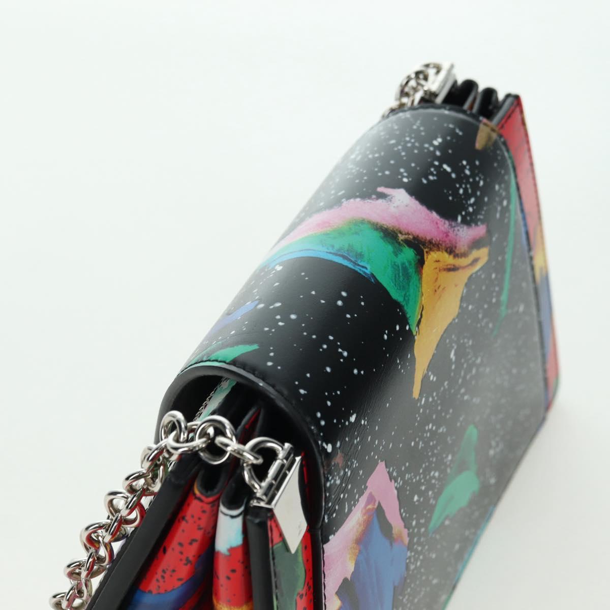 LOUIS VUITTON Trapeze Shoulder Bag Leather Multicolor M53791 LV Auth ARZ866SM