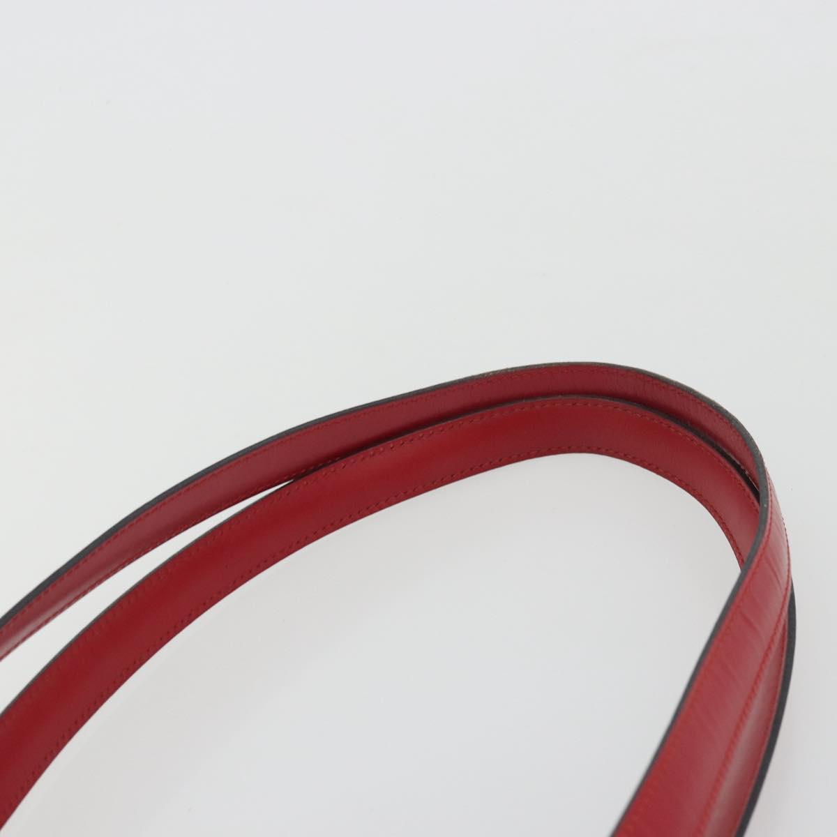 LOUIS VUITTON Epi Saint Jacques Poignees Long Hand Bag Red M52337 Auth ARZ870
