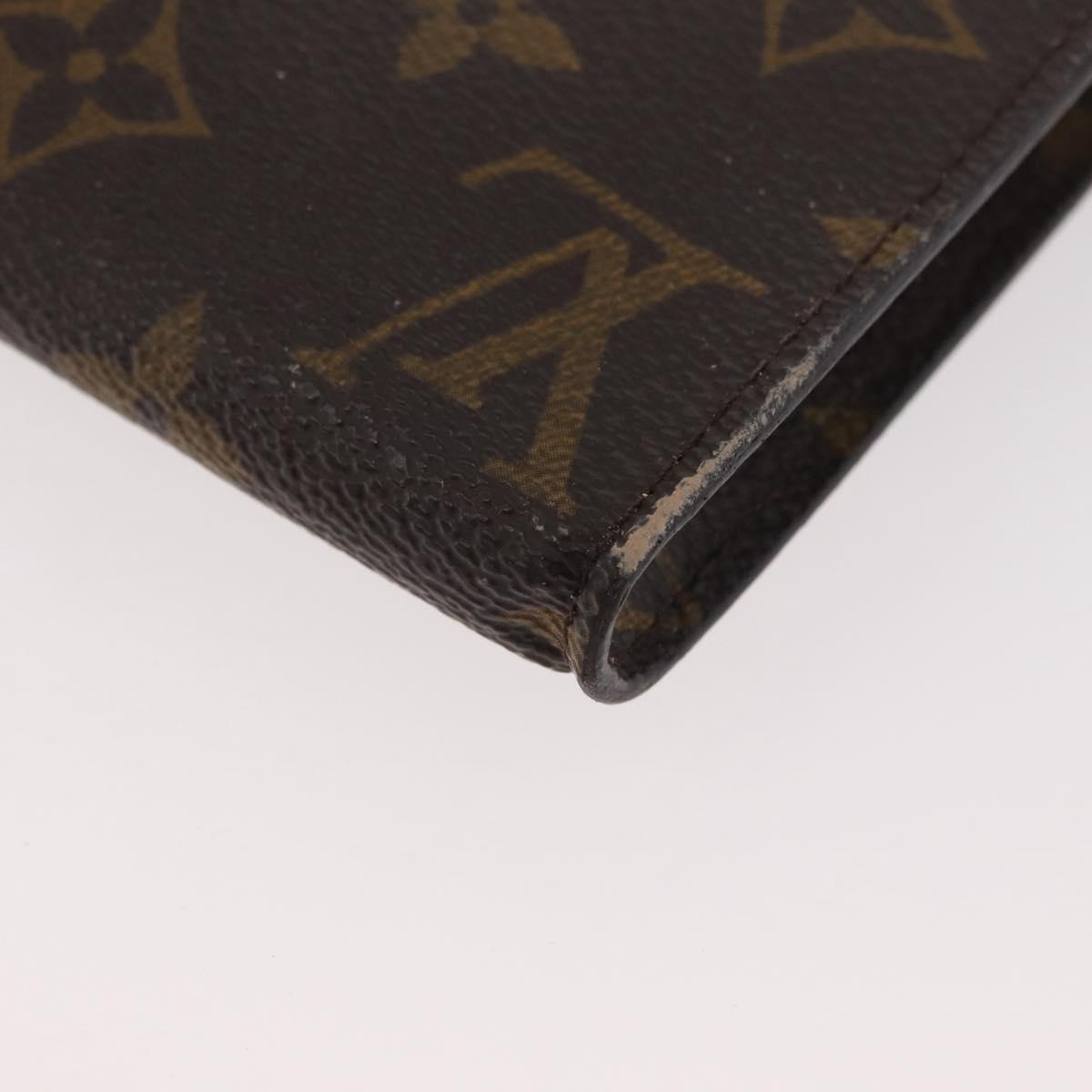 LOUIS VUITTON Monogram Bucket GM Accessory Pouch LV Auth ARZ883