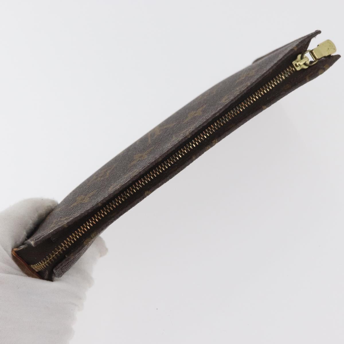 LOUIS VUITTON Monogram Bucket GM Accessory Pouch LV Auth ARZ883