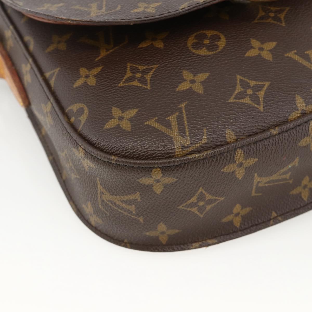 LOUIS VUITTON Monogram Saint Cloud GM Shoulder Bag M51242 LV Auth ARZ885