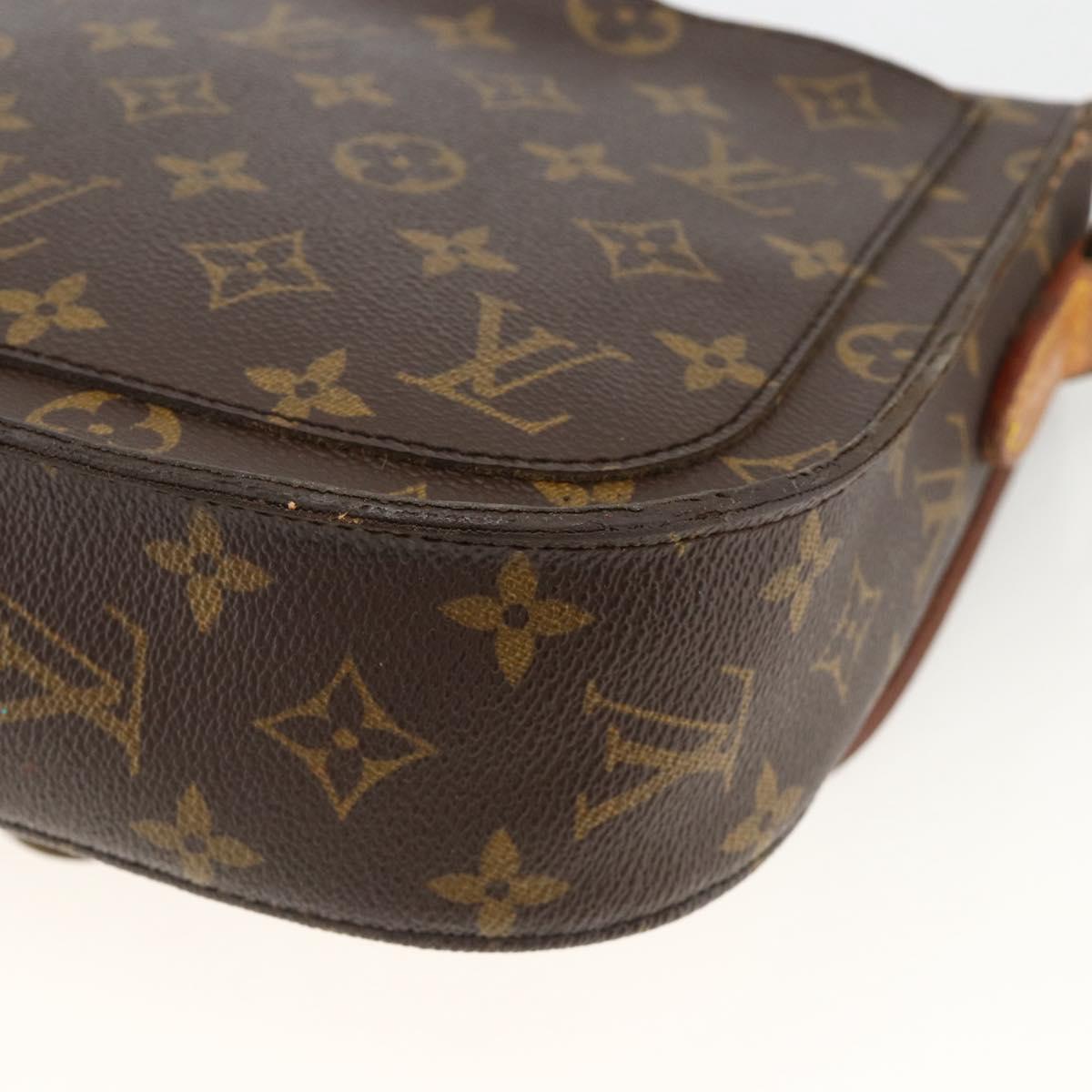 LOUIS VUITTON Monogram Saint Cloud GM Shoulder Bag M51242 LV Auth ARZ885
