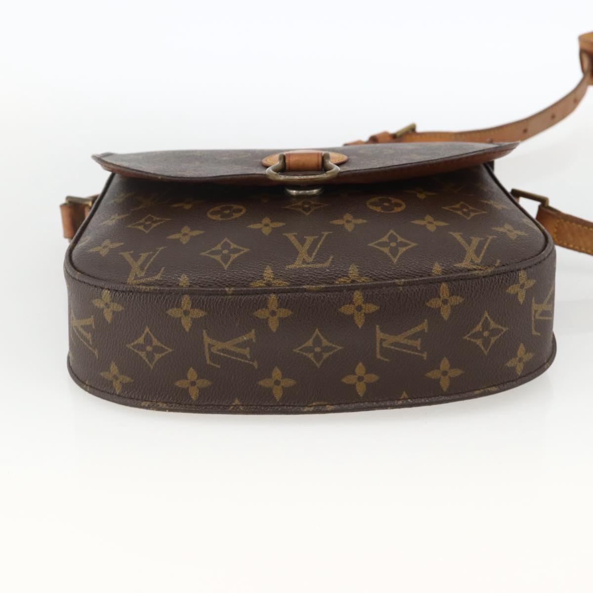 LOUIS VUITTON Monogram Saint Cloud GM Shoulder Bag M51242 LV Auth ARZ885
