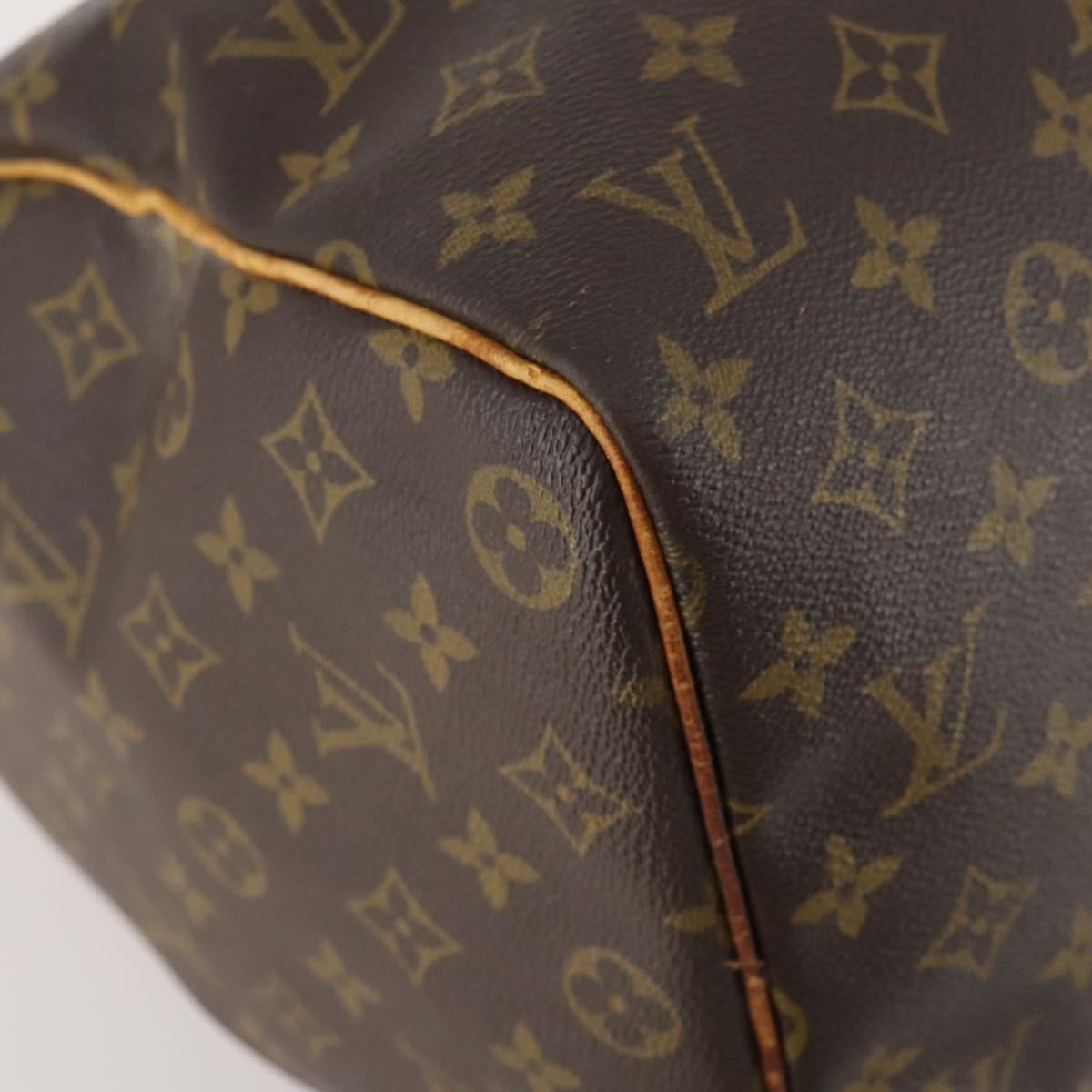 LOUIS VUITTON Monogram Keepall 45 Boston Bag M41428 LV Auth ARZ887